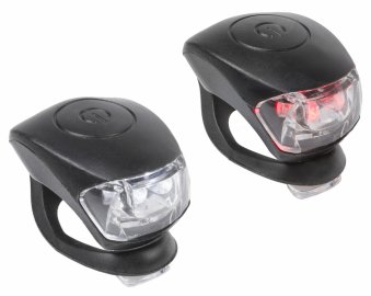 Фонарики велосипедные M-WAVE COBRA IV, передний/задний