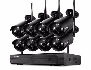 Комплект из 8-ми Wi-Fi камер высокого разрешения